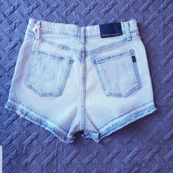 💚5/$25  MODERN AMERICAN West Side Denim Jean Shorts Size 6 (27) - Picture 5 of 15